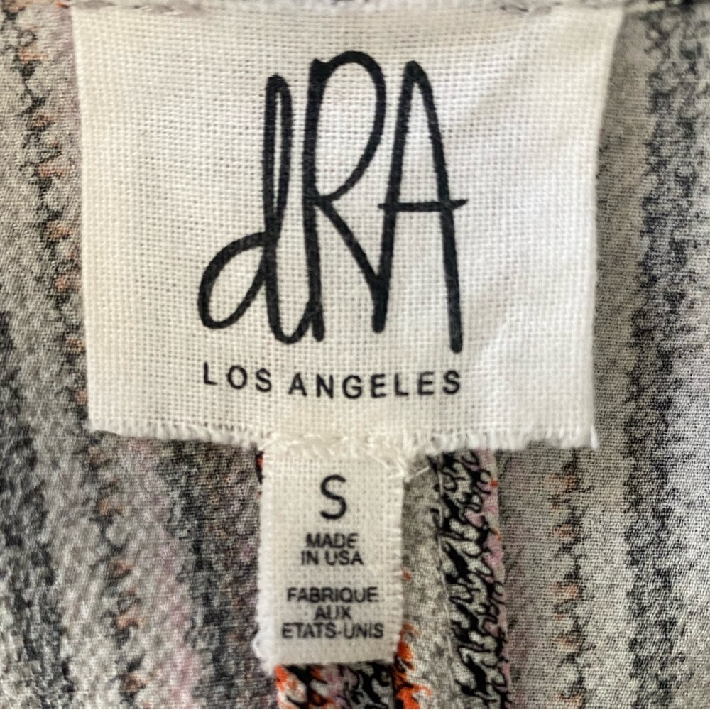 dRA Antropologie Boho Midi Pullover Multicolored Striped Sleeveless Dress Small - Picture 11 of 16